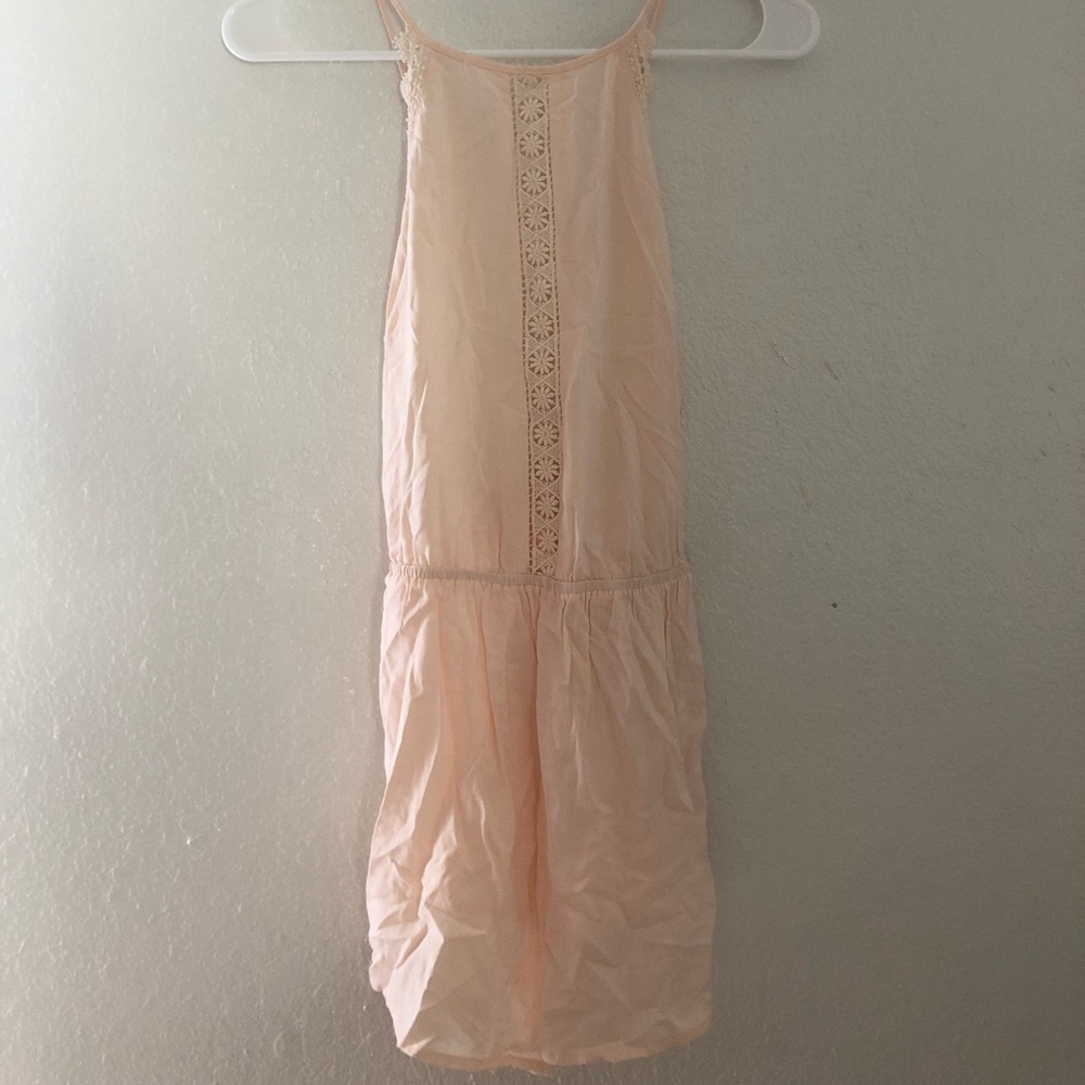 Peach Strappy Romper